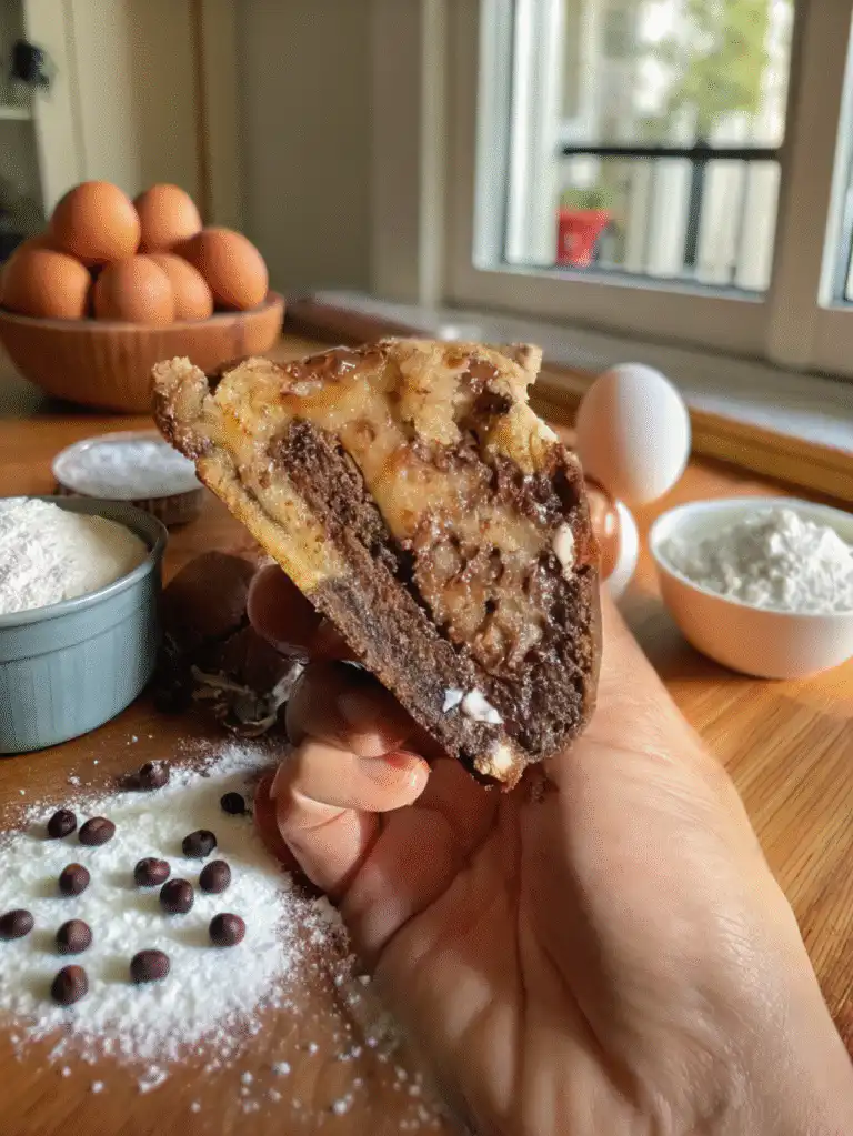 NYC Style Half Baked Cookie Recipe (Chewy & Gooey New York Classic)