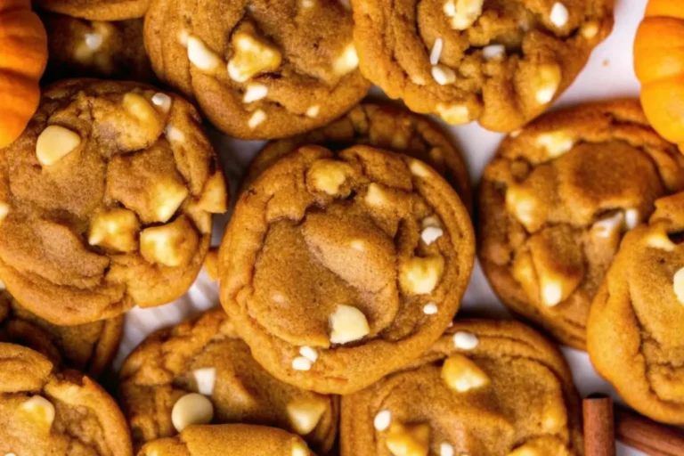 Easy & Delicious Pumpkin White Chocolate Chip Cookies: The Ultimate Fall Comfort Treat!