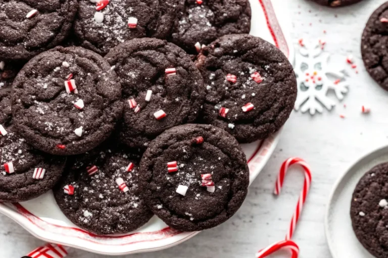 Double Chocolate Peppermint Cookies