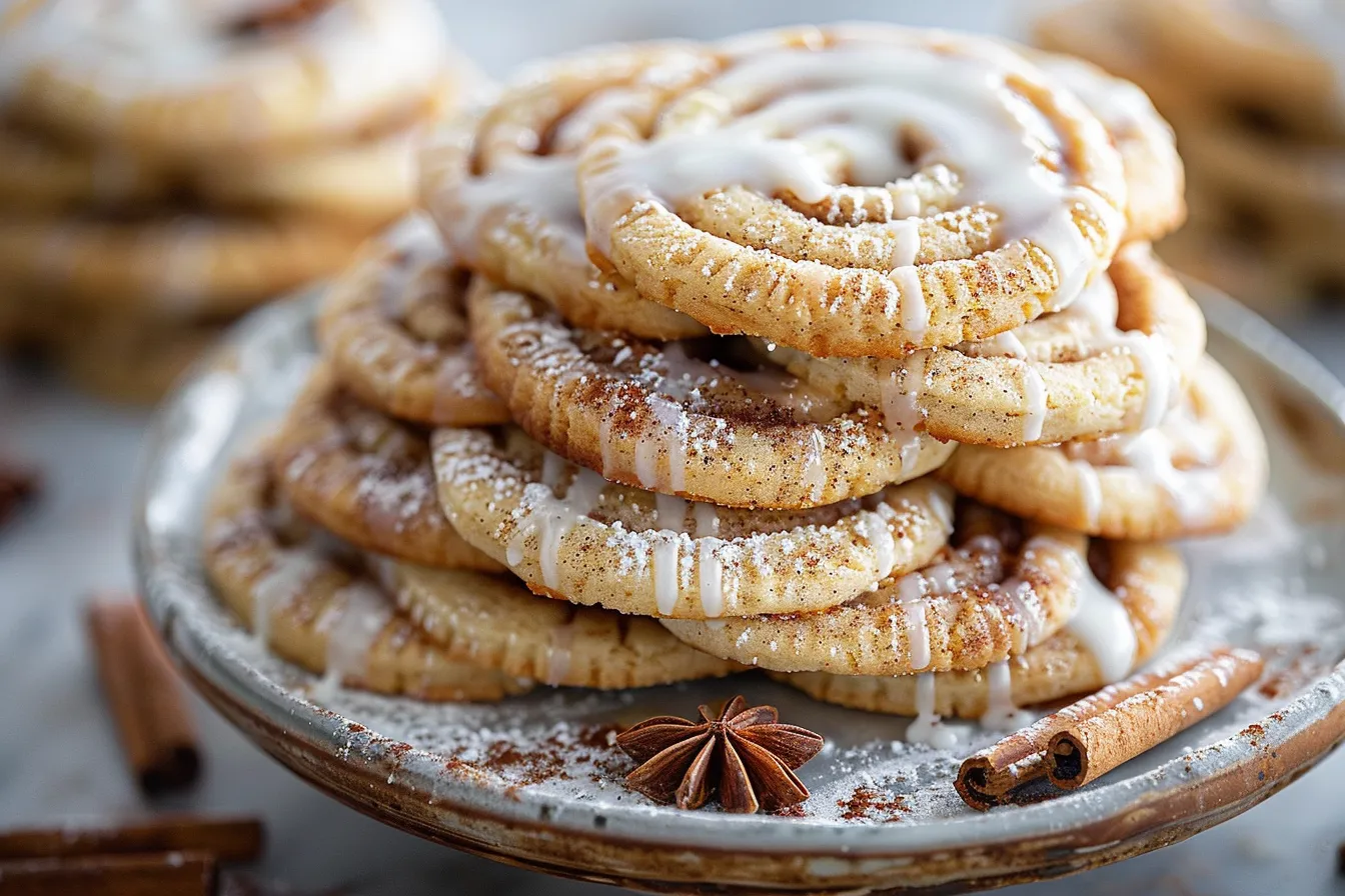 Delicious Cinnamon Roll Cookies