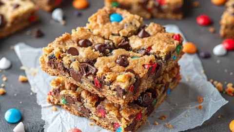 Monster Cookie Bars