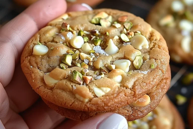 Brown Butter Pistachio Cookies