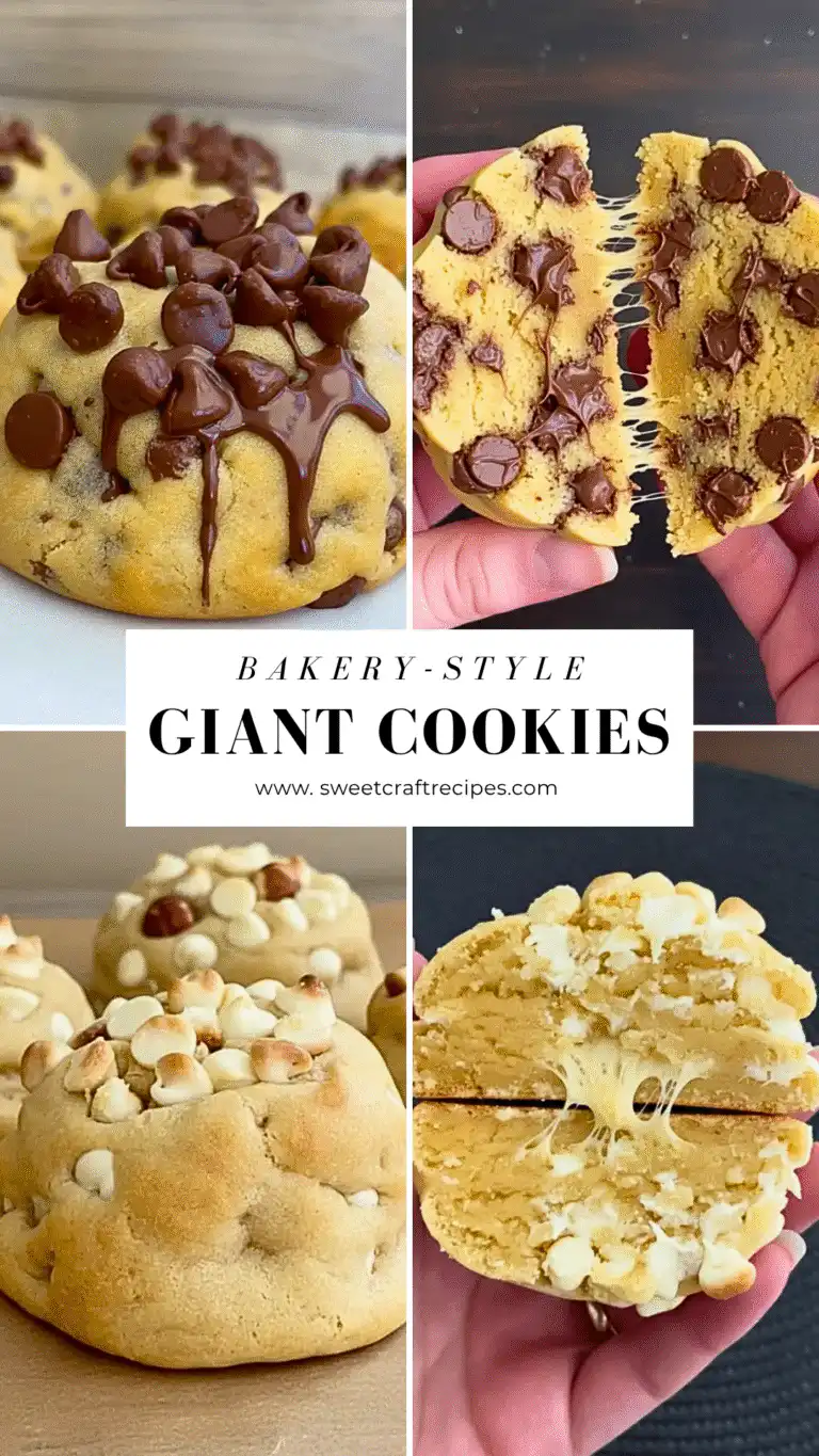 Bakery-Style Giant Cookie Recipes You’ll Love