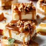 Caramel Apple Cheesecake Bars
