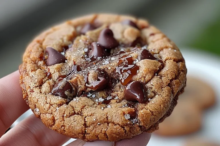 Caramel Peanut Butter Choc Chip Cookies