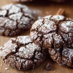 Chocolate Crinkle Cookies