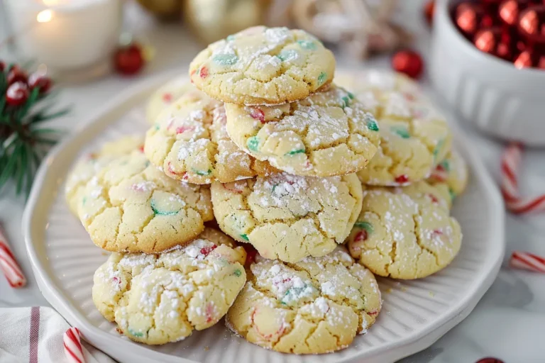 Christmas Gooey Butter Cookies