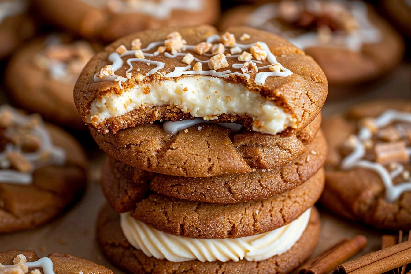 Ultimate Gingerbread Cheesecake Cookies Recipe