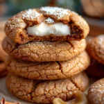 Gingerbread Cheesecake Cookies