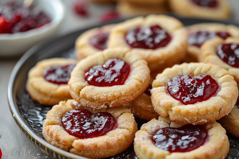 Heart Jam Cookies