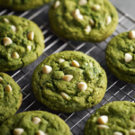 Matcha White Chocolate Cookies