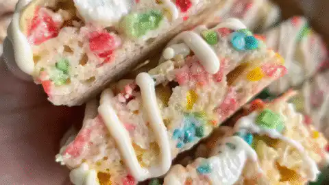 fruity rice crispy treats