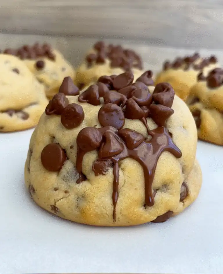 Milk Chocolate Chip NYC Cookies (Thick, Chewy & Incredibly Gooey!)