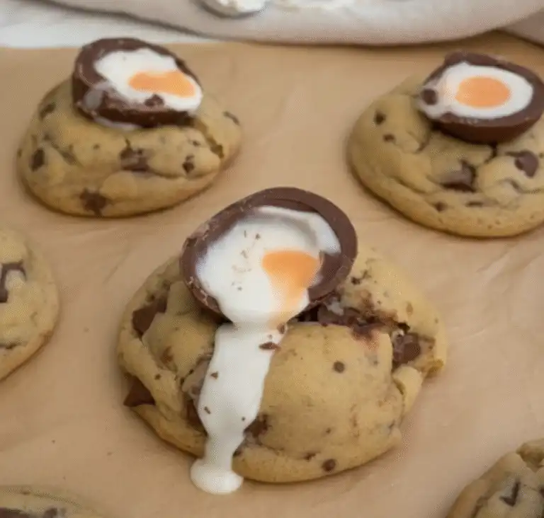 Creme Egg NYC Cookies