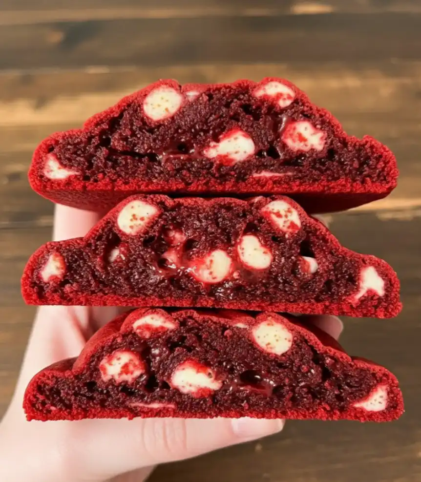 Giant NYC Red Velvet Cookies