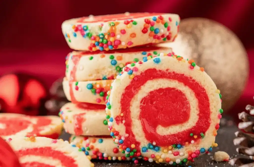 Christmas Pinwheel Cookies