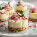 White Chocolate Peppermint Cheesecake