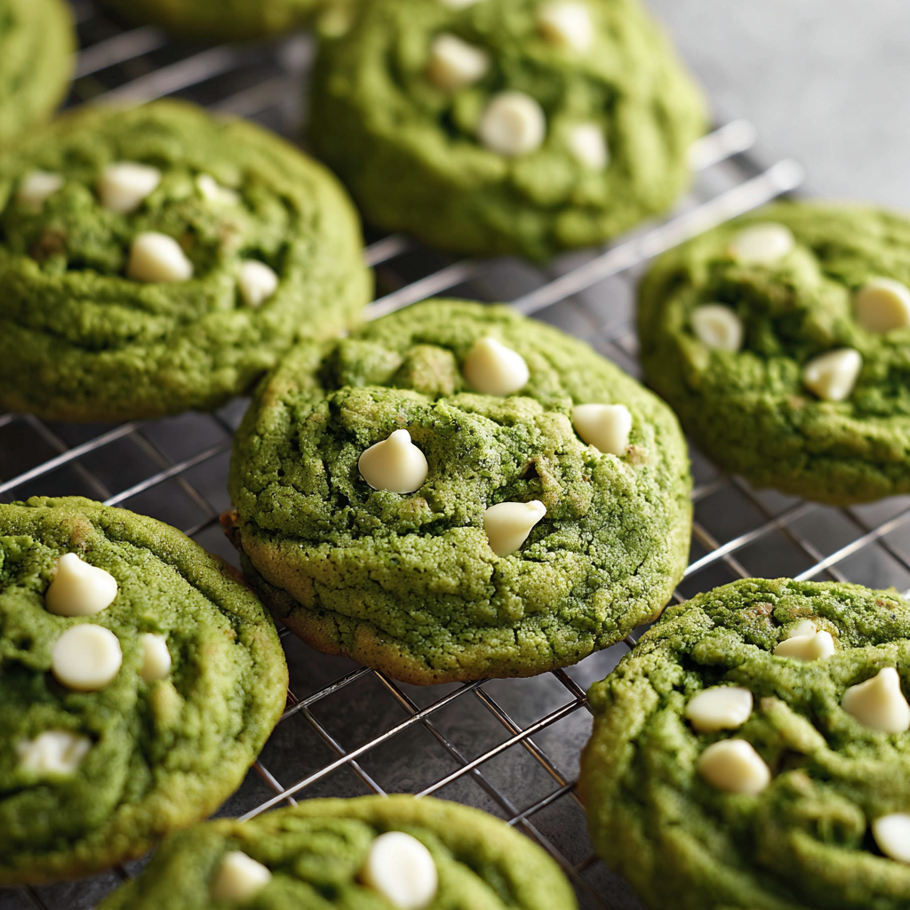 Matcha White Chocolate Cookie