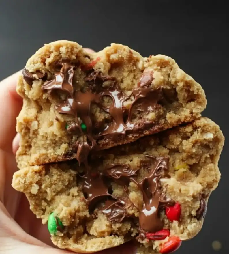 Chewy Monster Cookies