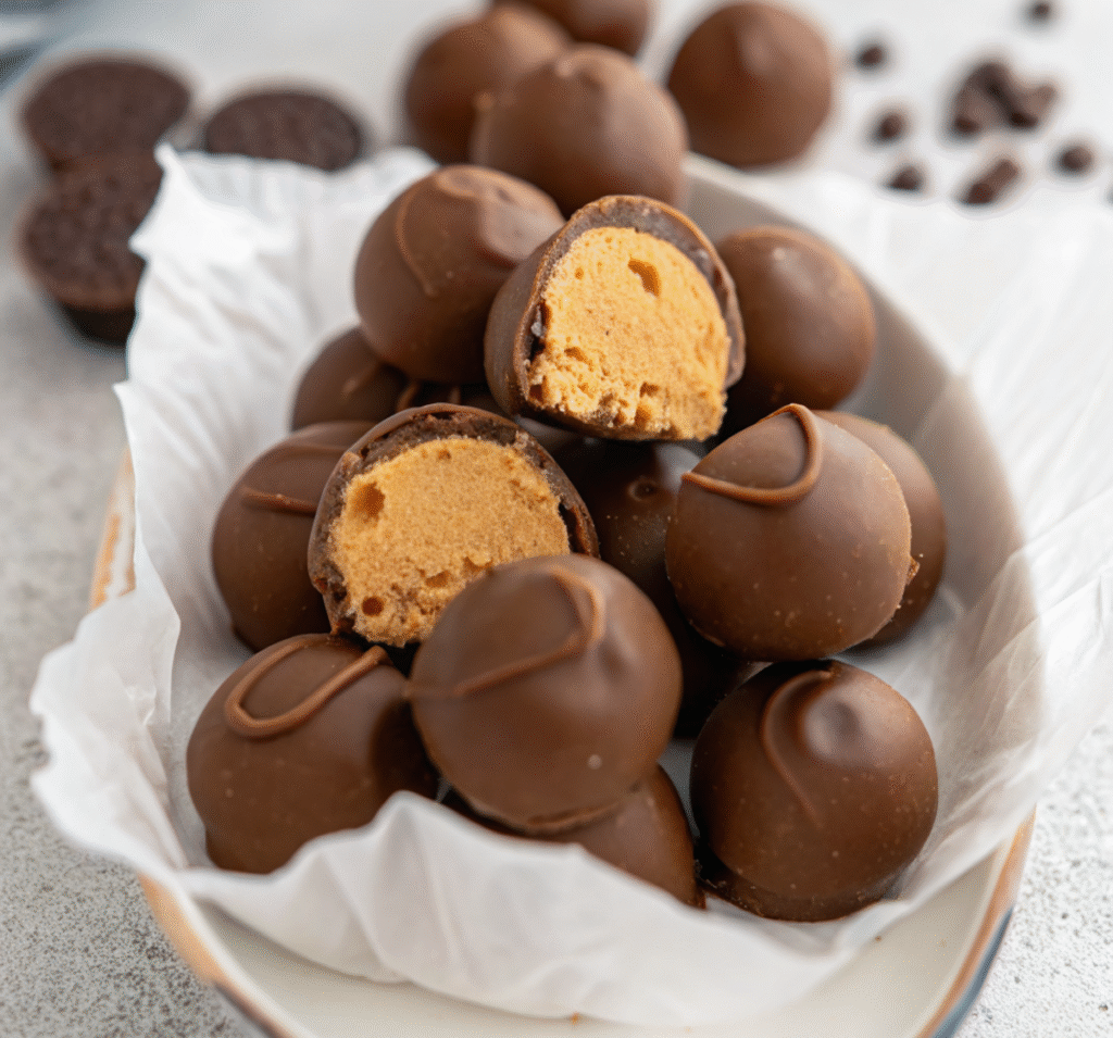 No-Bake Peanut Butter Balls