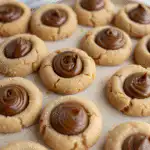 Peanut Butter Nutella Thumbprint Cookies
