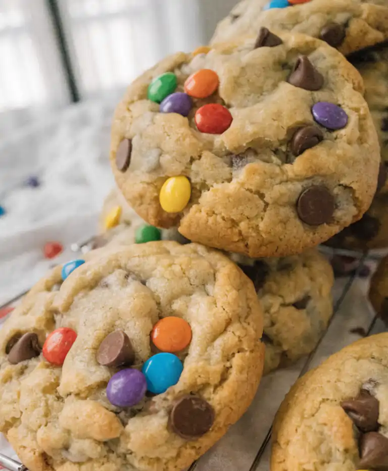 The Best Soft & Chewy Monster Cookies