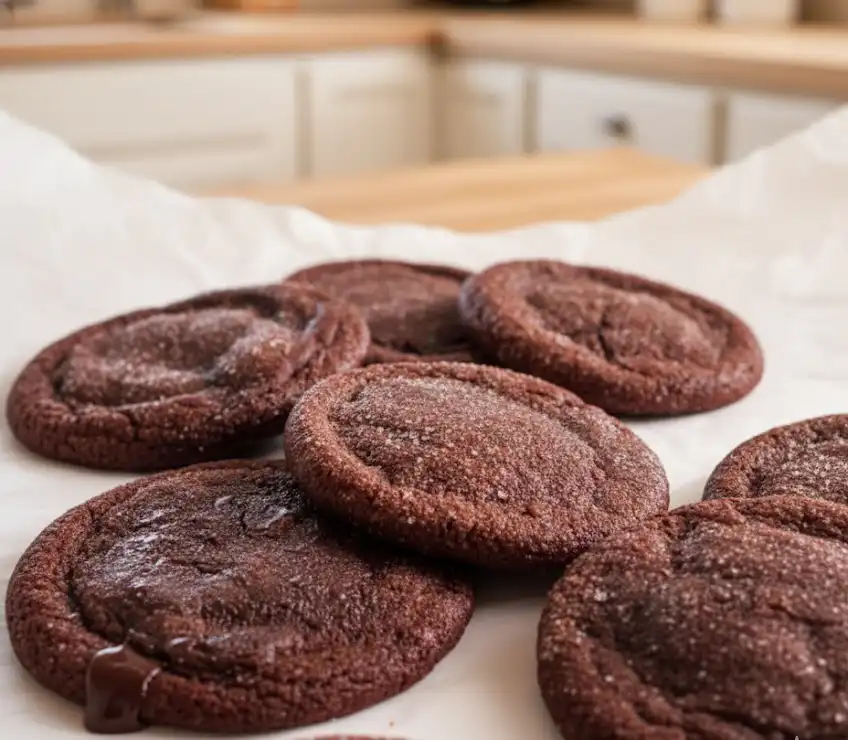 Molten Chocolate Lava Cookies