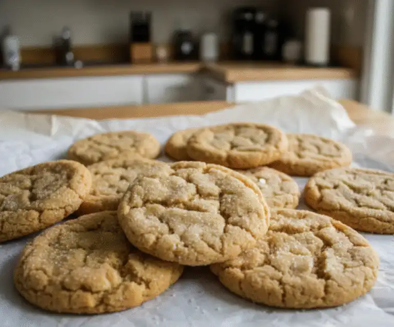 Chewy Peanut Butter Cookies