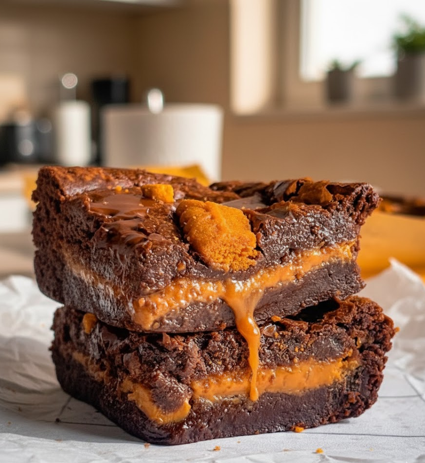 Biscoff Brownies