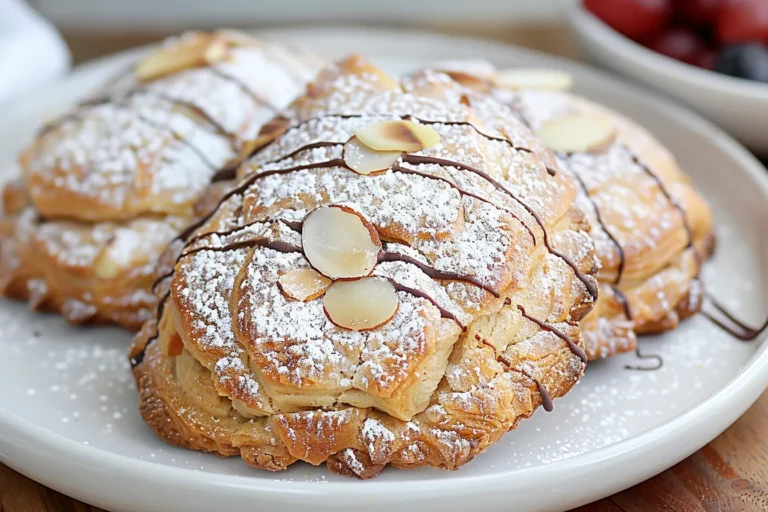 Almond CHOCOLATE Croissant Cookies