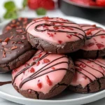 CHOCOLATE COVERED STRAWBERRY COOKIES