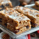 Oatmeal Raisin Cookie Bars