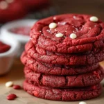 Red Velvet Cake Mix Cookies