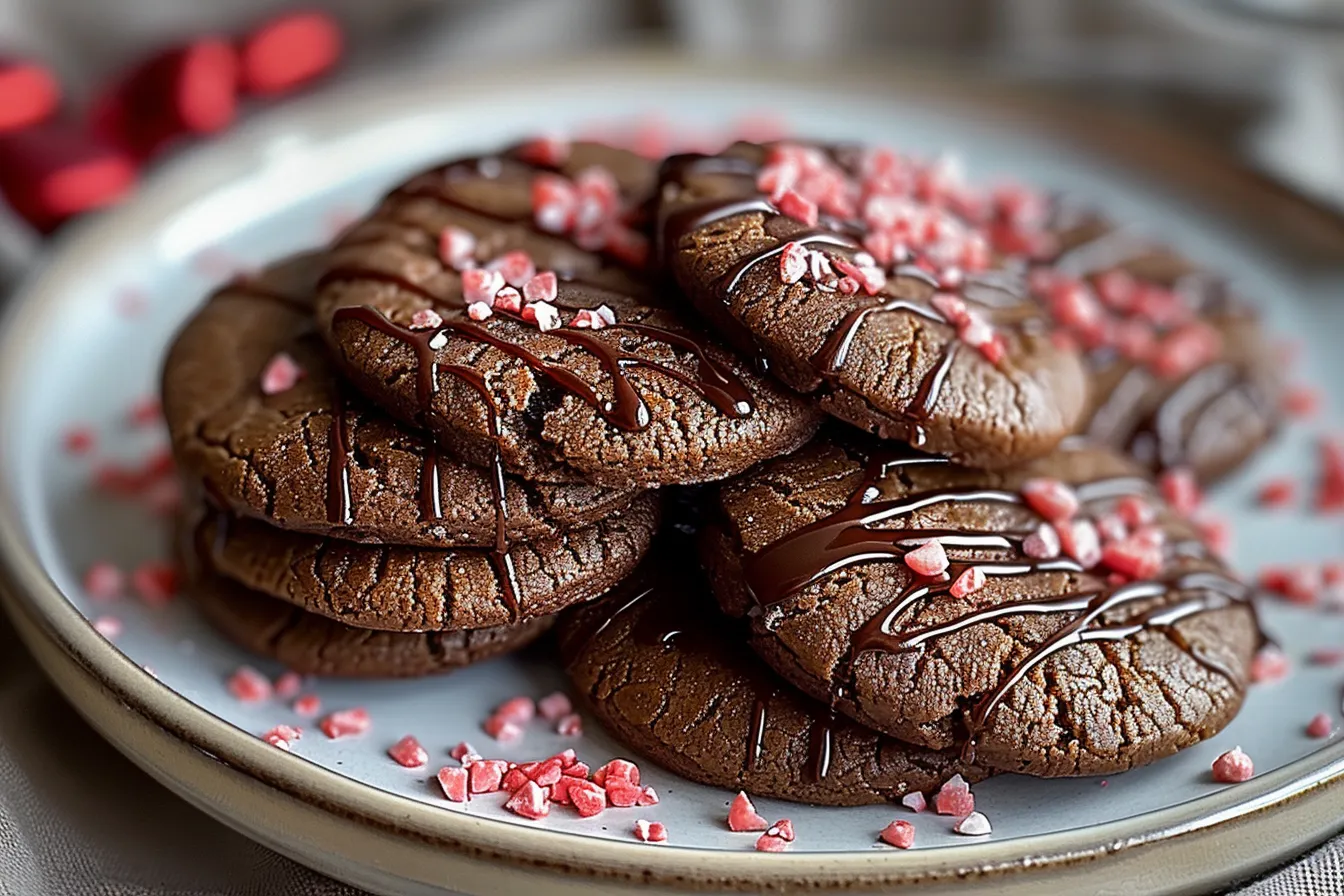 Gluten-Free Peppermint Chocolate Chip Cookies