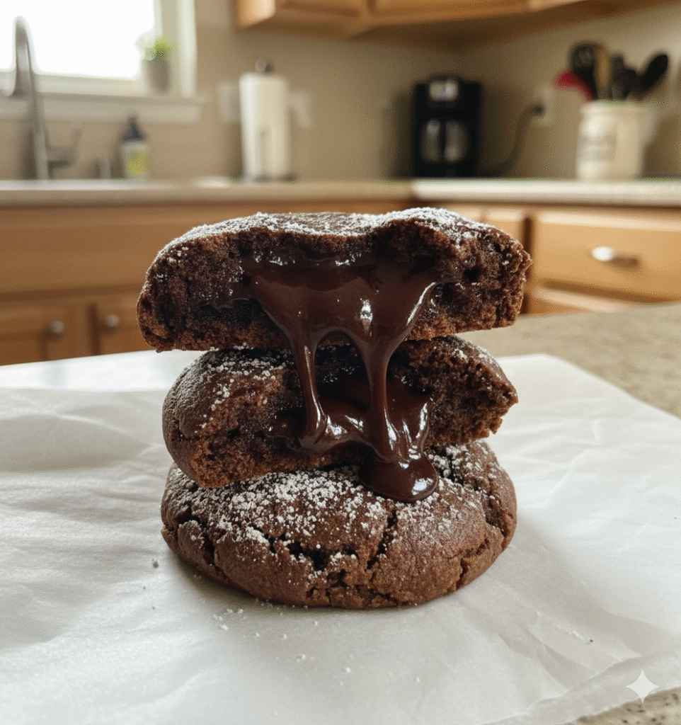 Chocolate Lava Cookies