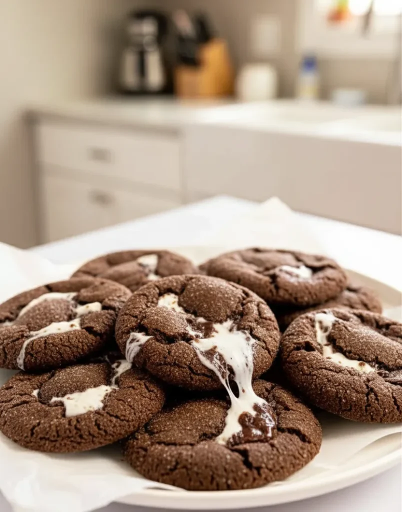 Hot Chocolate Cookies
