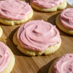 Pink Sugar Cookies