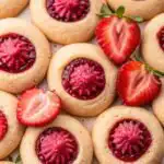 Strawberry Thumbprint Cookies