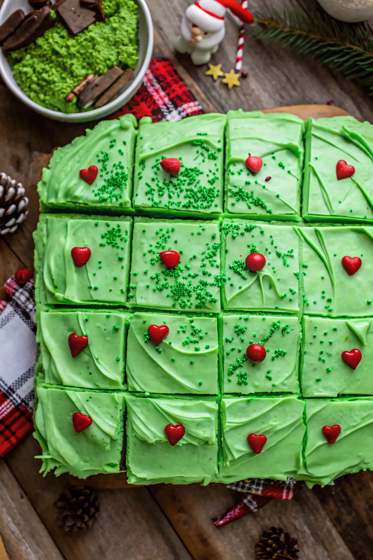 Grinch Cake Recipe