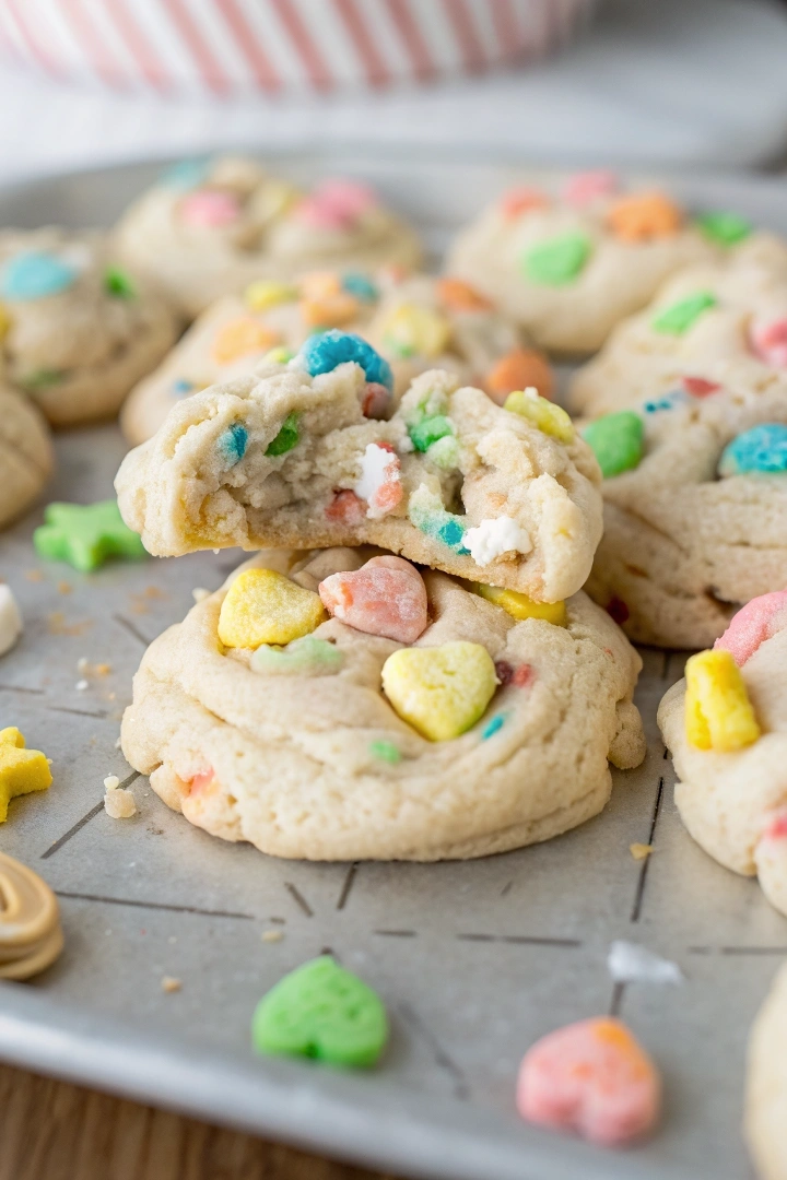 Magically Delicious Lucky Charm Cookies