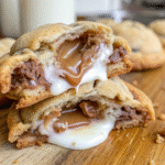 Creme Egg Stuffed Cookies