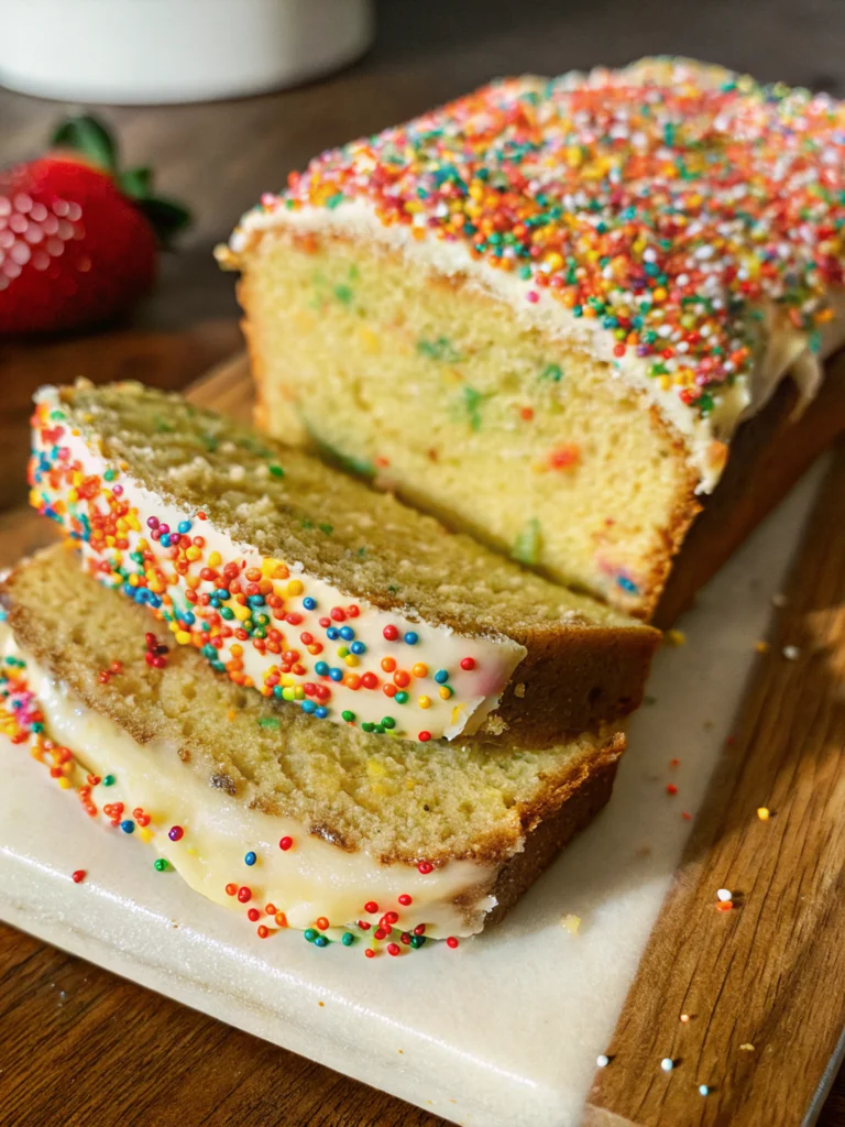Fairy Bread Pound Cake