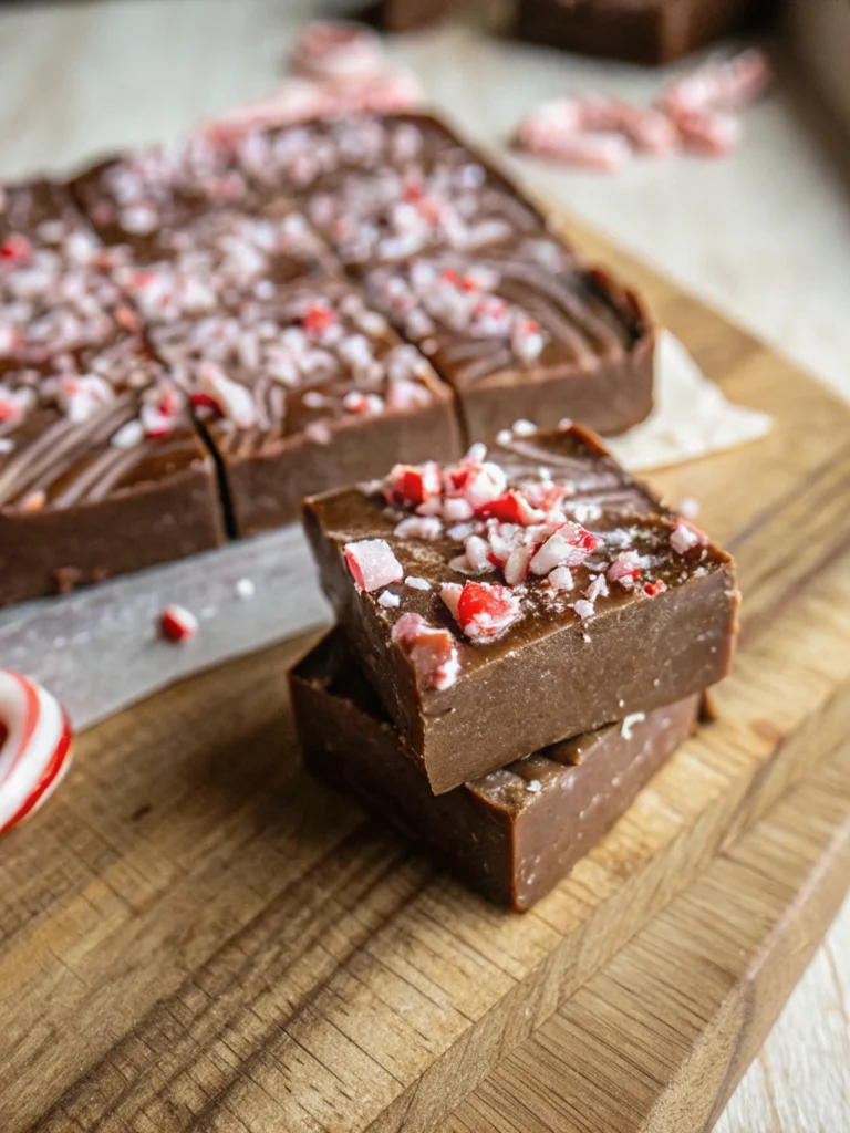 Easy Peppermint Fudge
