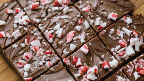 Easy Peppermint Fudge