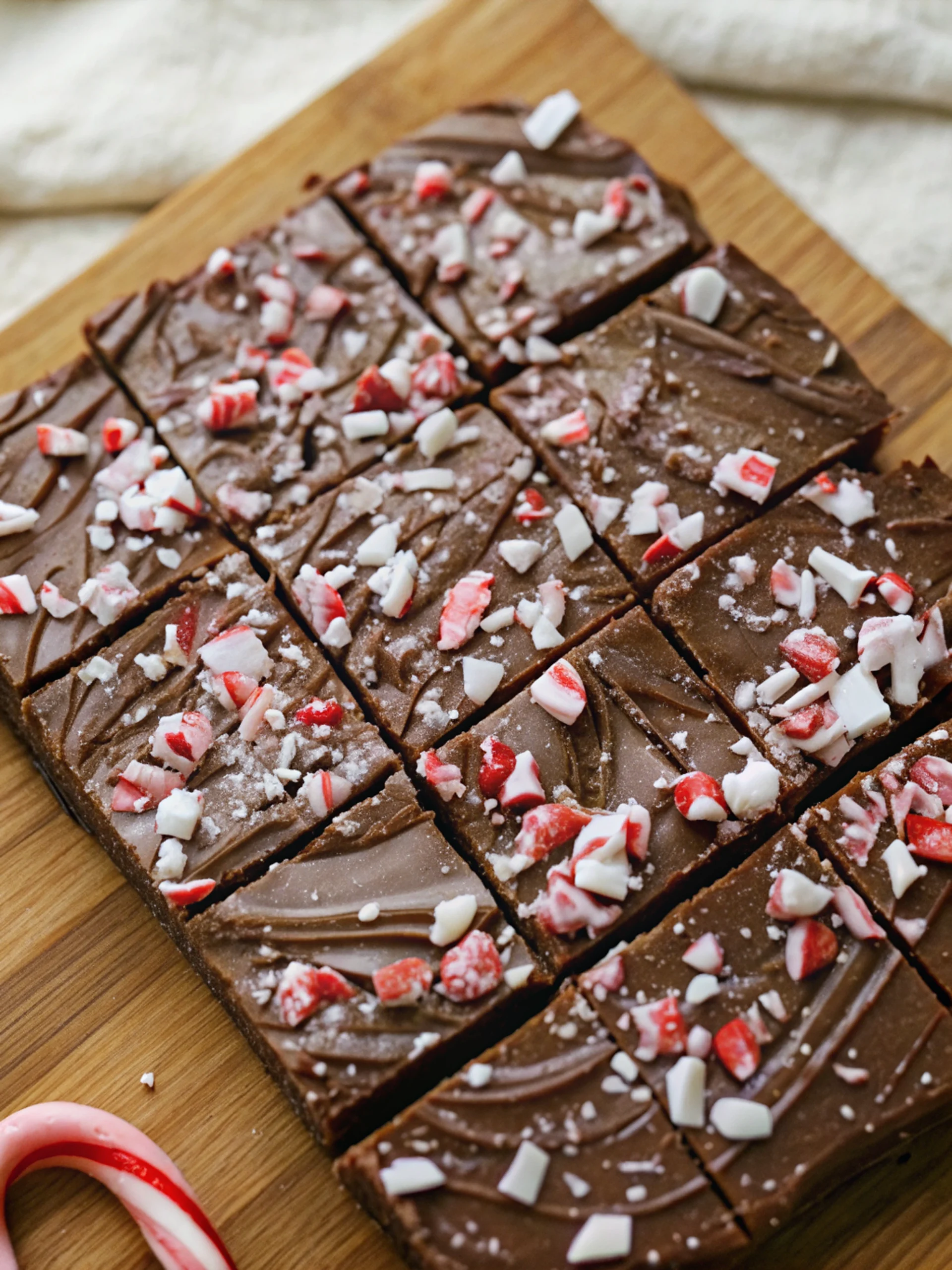Easy Peppermint Fudge