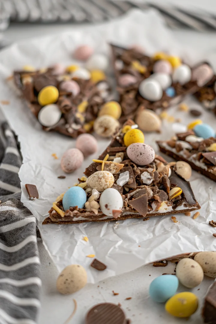 Easy Cadbury Egg Bark Recipe