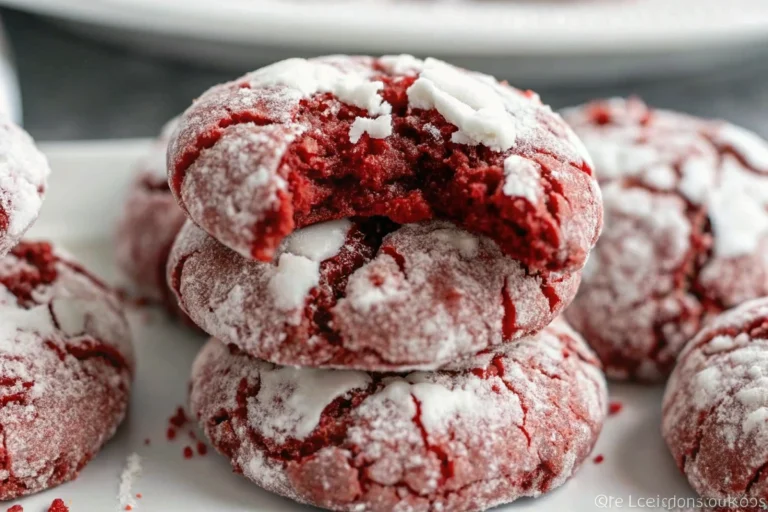 Easy Red Velvet Cake Mix Cookies