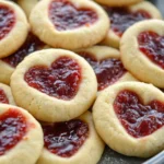 Heart Jam Cookies