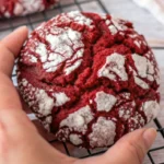 Red Velvet Cake Mix Cookies