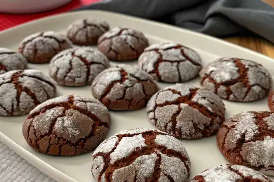 The BEST Chewy Chocolate Crinkle Cookies Recipe